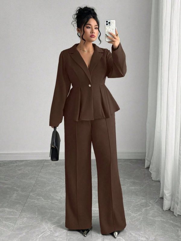 Women's Apricot Cooperate Wear